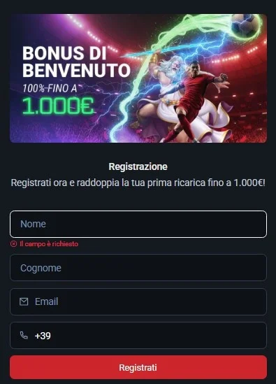 Plexbet casino registrazione